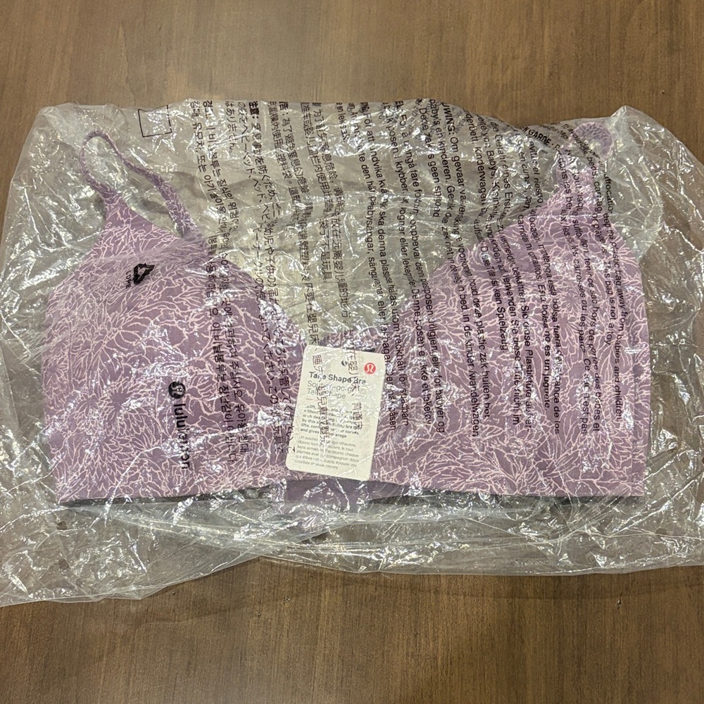 Lululemon Take Shape Bra - Purple